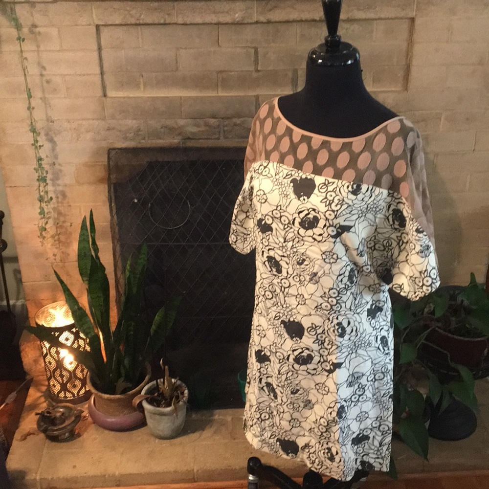 60's style mini dress